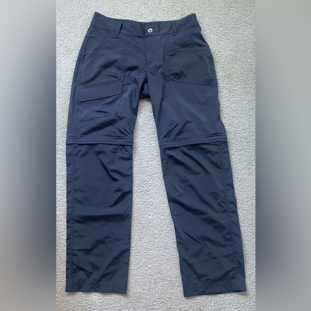 Columbia Women’s Gray Convertible Hiking Pants (size 8 petite)